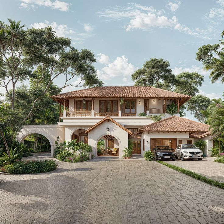 Raadha Logam Homestay exterior view with modern design and peaceful surroundings