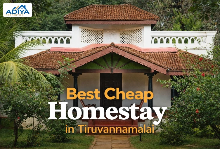 Best cheap homestay in Tiruvannamalai with traditional house and peaceful garden view