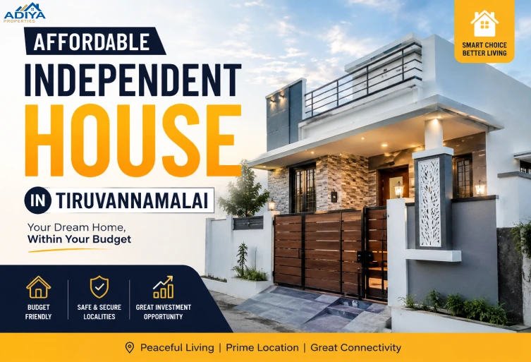 Affordable Independent House in Tiruvannamalai – Smart Living at the Right Price