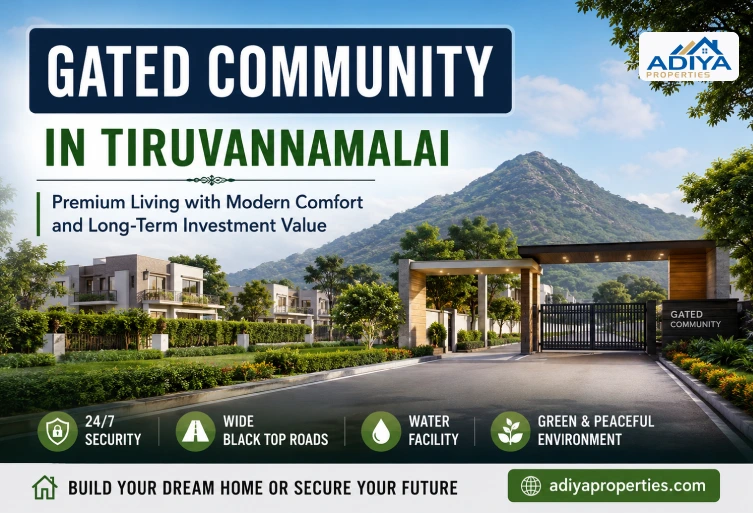 Gated Community in Tiruvannamalai – Premium Living with Modern Comfort and Long-Term Investment Value