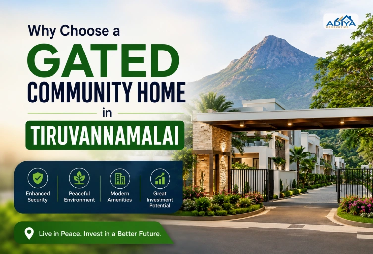 Why Choose a Gated Community Home in Tiruvannamalai