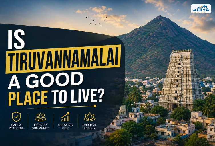 Good Place to Live in Tiruvannamalai with Arunachala Hill