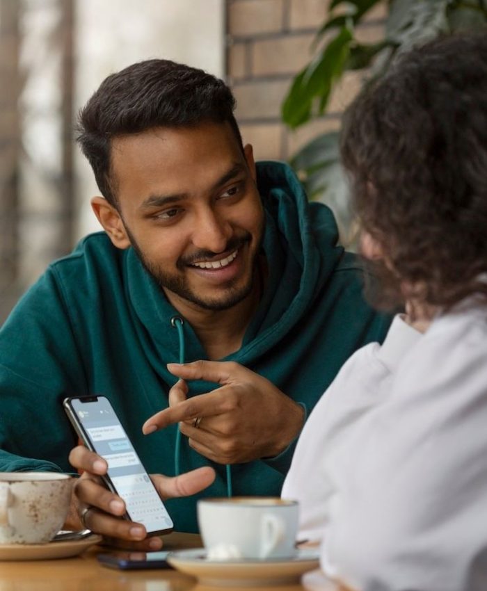 Friendly Adiya Properties team member ready for real estate consultation in Ananda Nilayam.