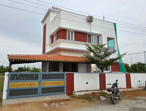 Budget-friendly 2BHK duplex home for sale by Adiya Properties in Tiruvannamalai.