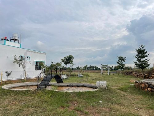 Comfortable 2BHK duplex with larger plot at Arunachala Garden, Tiruvannamalai.